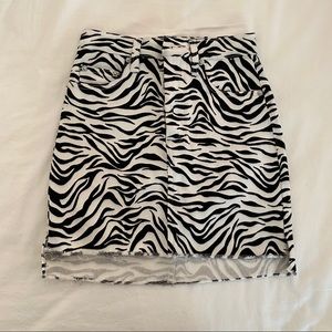Zebra Skirt